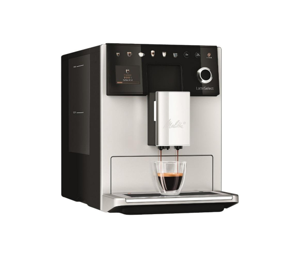 Melitta LatteSelect srebrno-czarny - 1227477 - zdjęcie 2